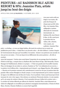 2015-10-14 Le Mauricien